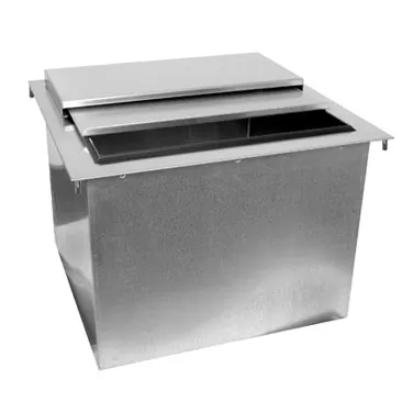 Glastender DI-IB18 20" Drop-In Ice Bin, 50 lbs Capacity