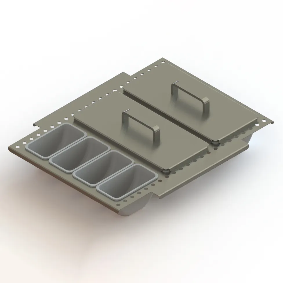 Glastender DICF-17L Drawer Insert - Condiment Drawer, Low-Profile 17-1/2" Door Opening, Holds 12 Cups
