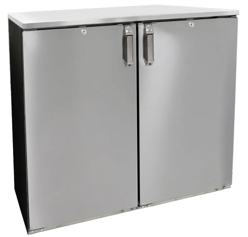 Glastender DS40 40" Two Section Back Bar Dry Storage Cabinet