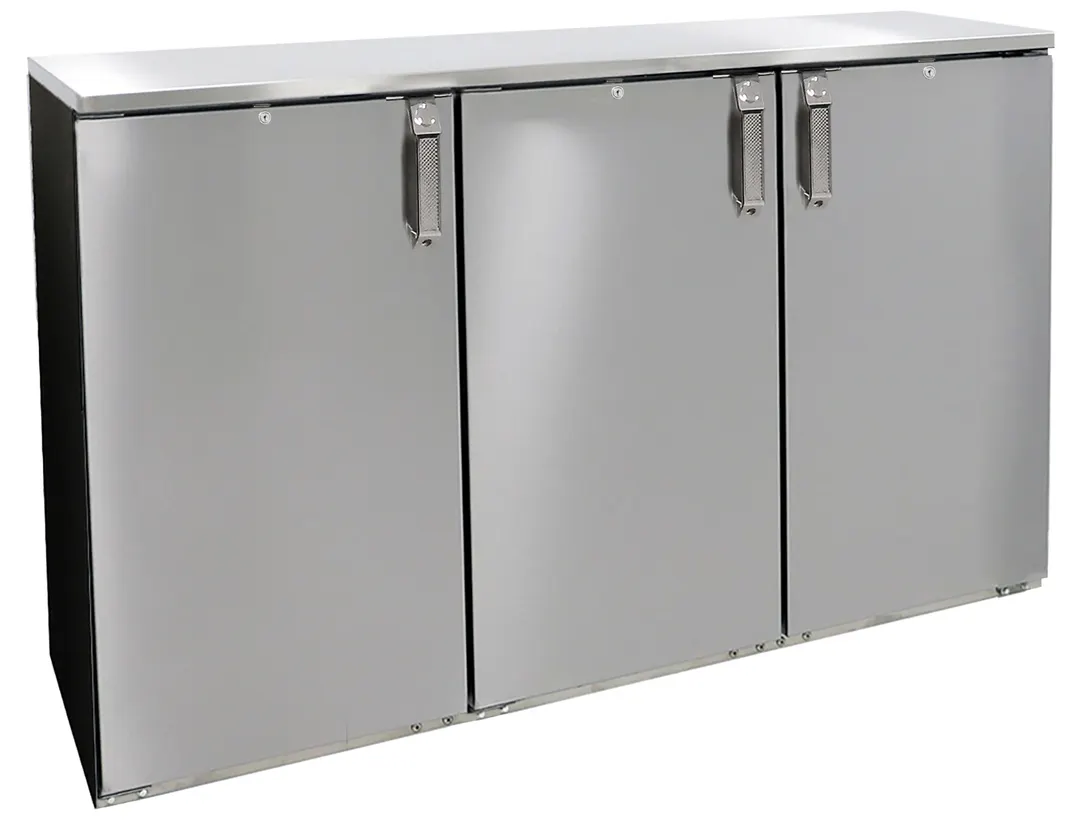 Glastender DS60 60" Three Section Back Bar Dry Storage Cabinet