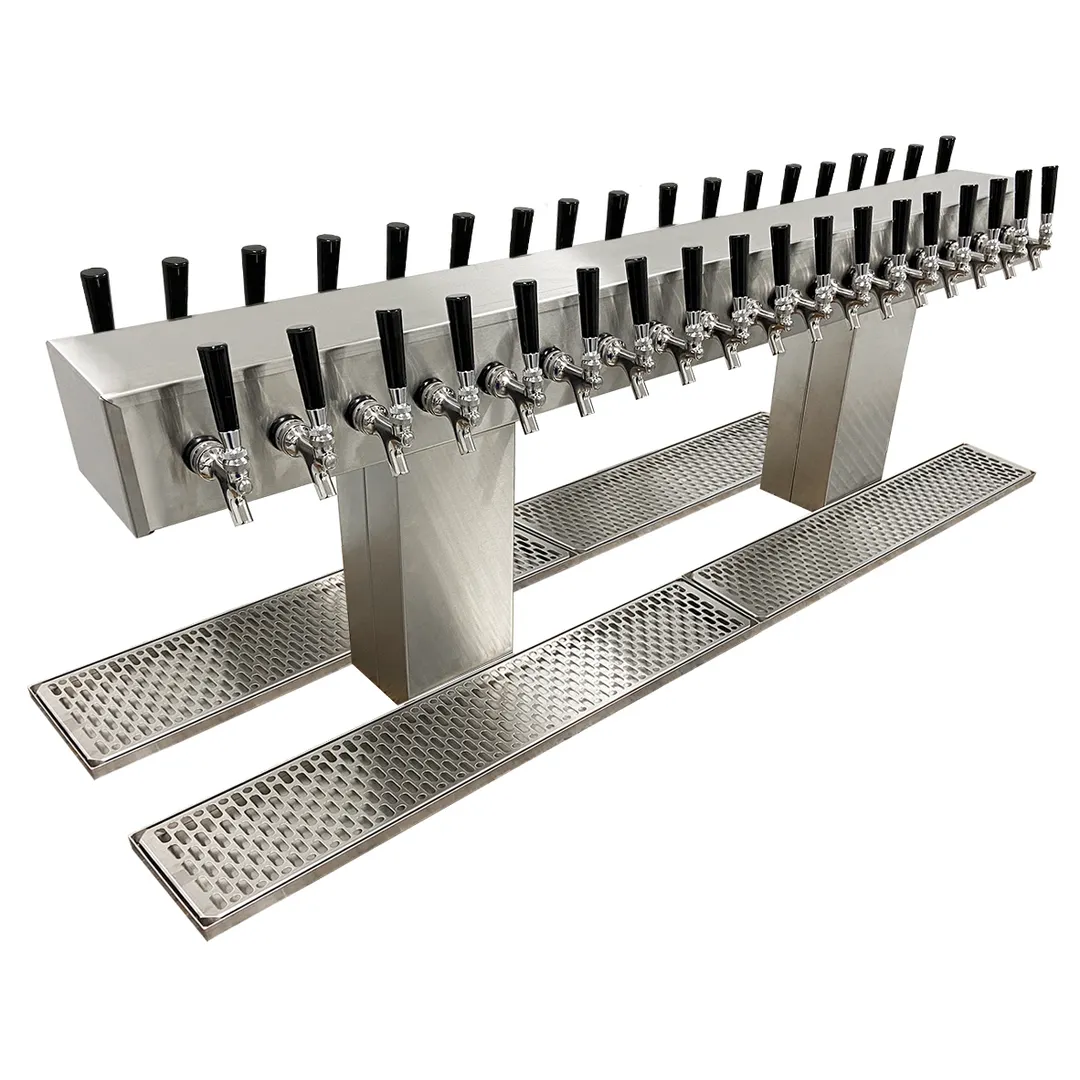 Glastender DT-36-SSR Double-Sided Draft Dispensing Tower w/ (2) 6.75" Tower, 36 Faucets