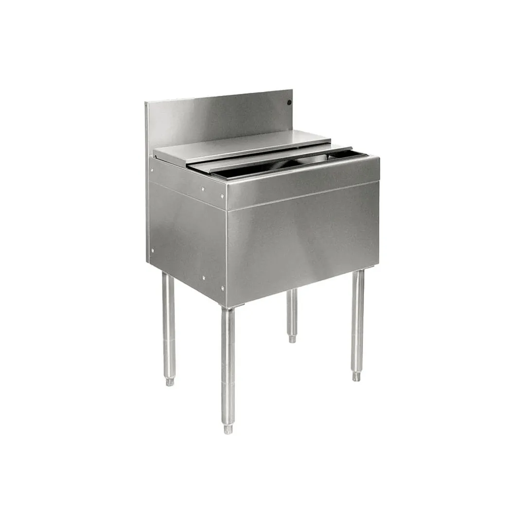 Glastender IBA-36-CP10 36" Underbar Ice Bin w/ 100 lbs. Ice Capacity, 10-Circuit Cold Plate
