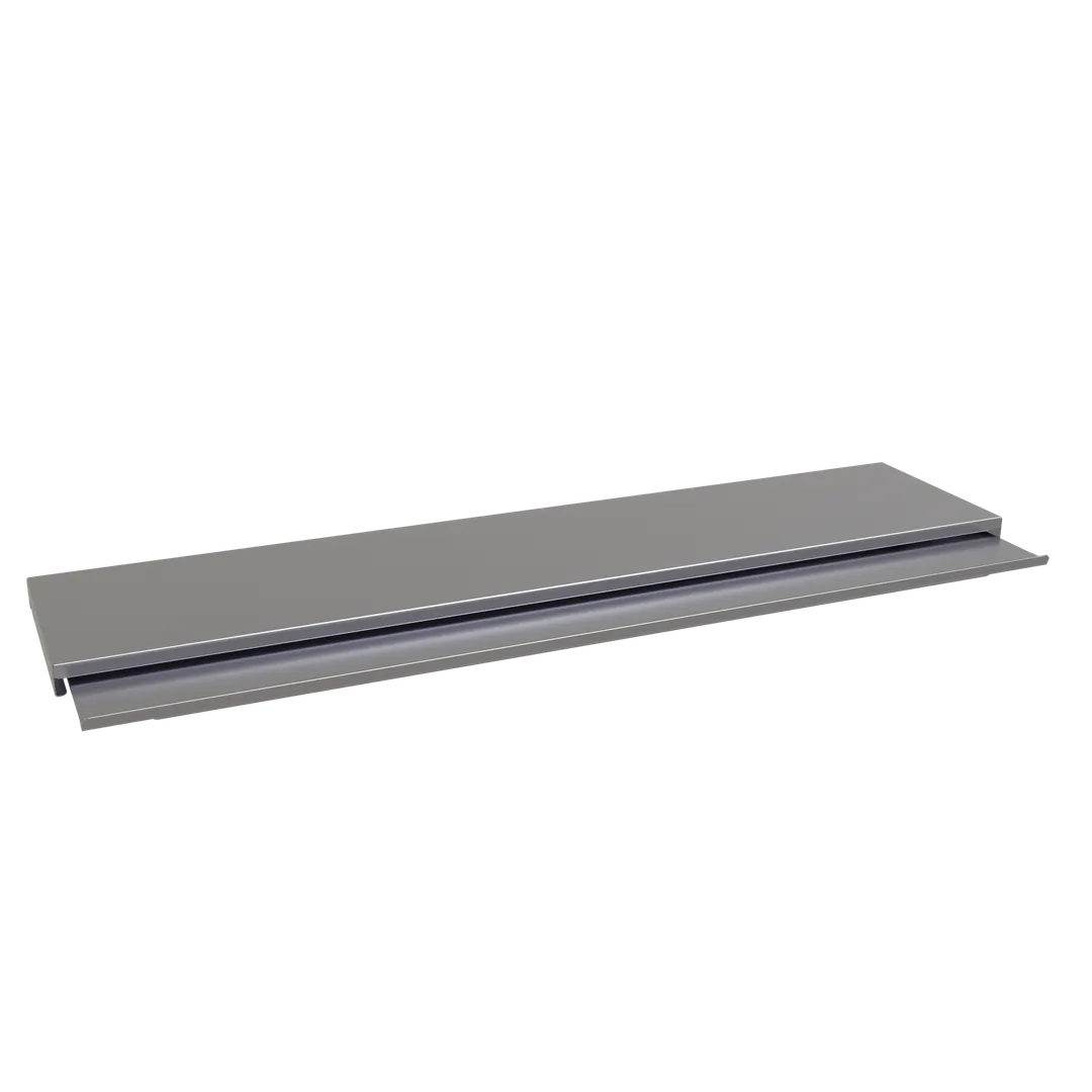 Glastender IBCA-36 Underbar Ice Bin Sliding Cover, 36" Two-Piece S.Steel Cover for 19" D Ice Bins