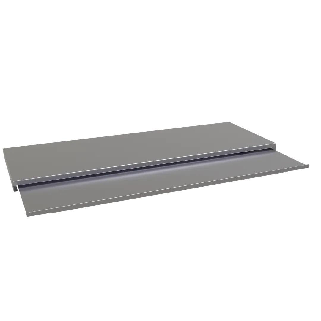 Glastender IBCB-30 Underbar Ice Bin Sliding Cover, 30" Two-Piece S.Steel Cover for 24" Ice Bins