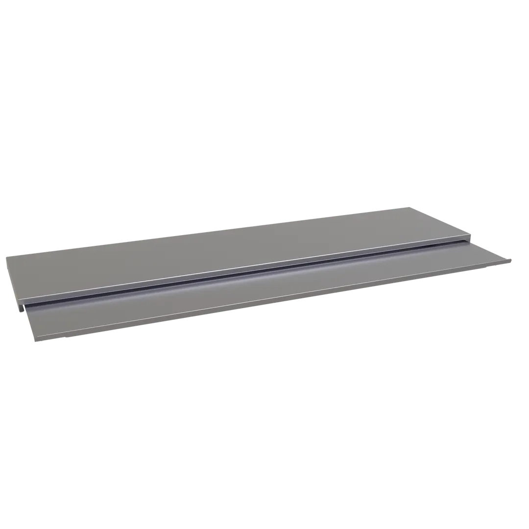 Glastender IBCB-42 Ice Bin Sliding Cover, 42" Two‑Piece S.Steel fits 24" D Ice Bins