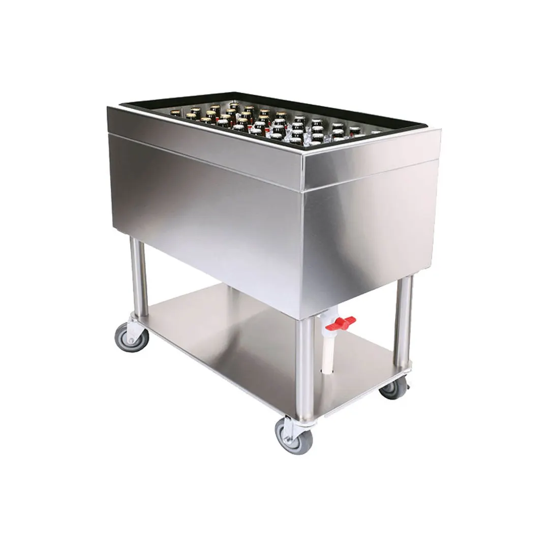 Glastender IBM-18X30 30" Underbar Ice Well Bottle Cooler