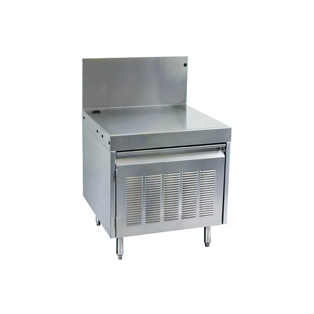 Glastender PCB-24 POS Cabinet, 24"W x 24"D, 26"H work surface, louvered hinged door
