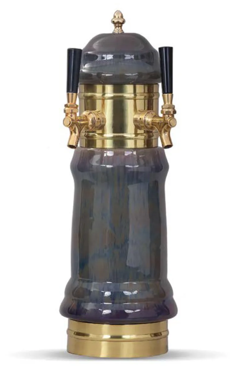 Glastender RCT-2-MF Rembrandt Draft Dispensing Tower, 2 Faucets
