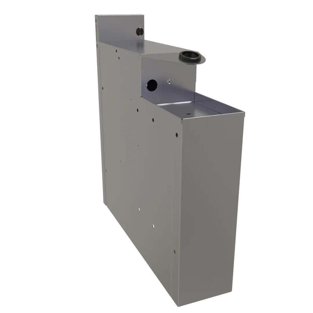 Glastender SHB-6-ED Extra Deep Underbar Soda Gun Holder, 6"W X 24"D X 25"H