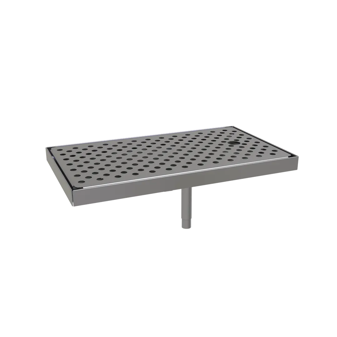 Glastender SM-DP8X14 Surface Mount Drain Pan, 14"W X 8"D