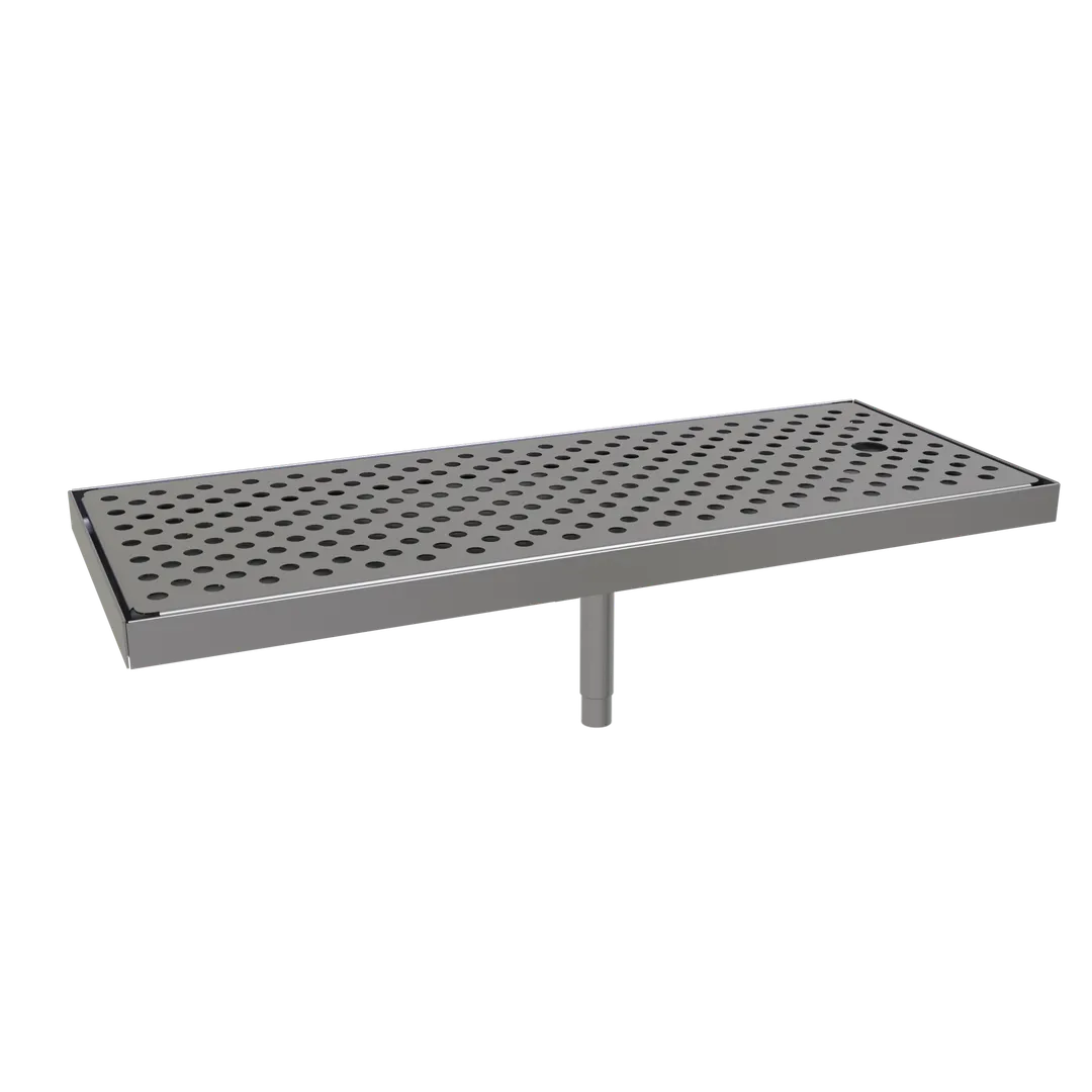 Glastender SM-DP8X20 Surface Mount Drain Pan, 20"W X 8"D