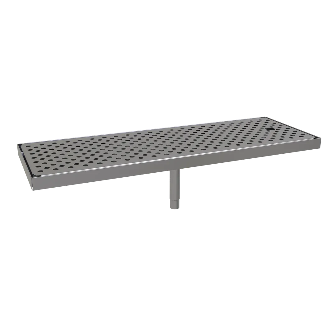 Glastender SM-DP8X23 Surface Mount Drain Pan, 23"W X 8"D