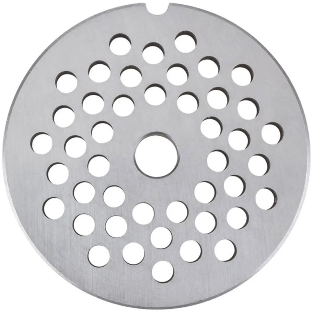 Globe L00480 - 1/4" (6mm) Chopper Plate, #22 Hub, Meat Grinder Attachment, Non-CC22 Compatible