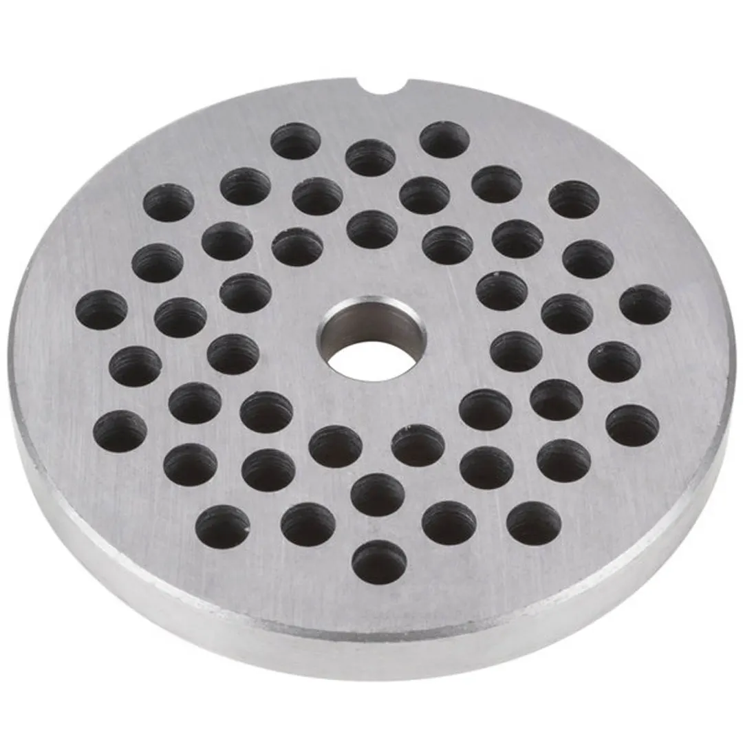 Globe L00480 - 1/4" (6mm) Chopper Plate, #22 Hub, Meat Grinder Attachment, Non-CC22 Compatible