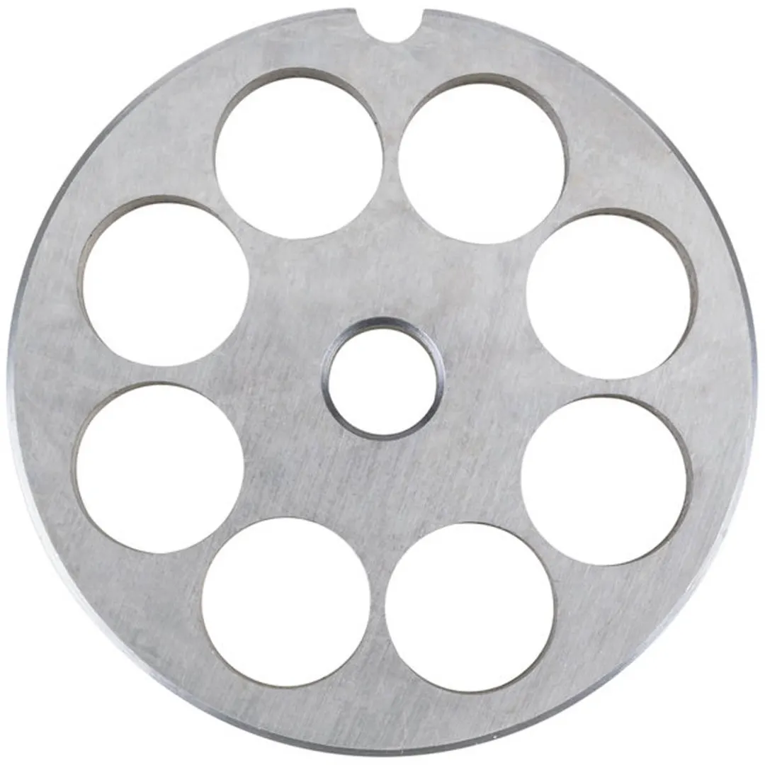 Globe L00776 5/8" Chopper Plate for CM12, #12 Hub, Stainless Steel – Durable Meat Grinder Attachment