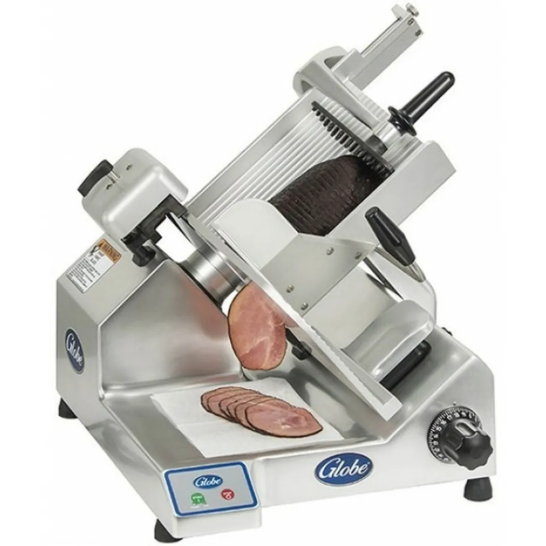 Globe S13 S-Series Premium 13" Heavy-Duty Manual Meat Slicer, 1/2 HP