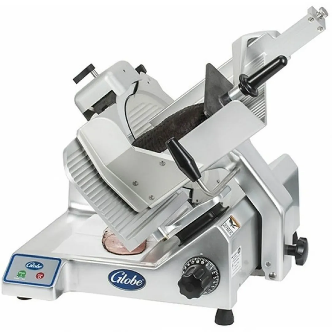 Globe S13 S-Series Premium 13" Heavy-Duty Manual Meat Slicer, 1/2 HP