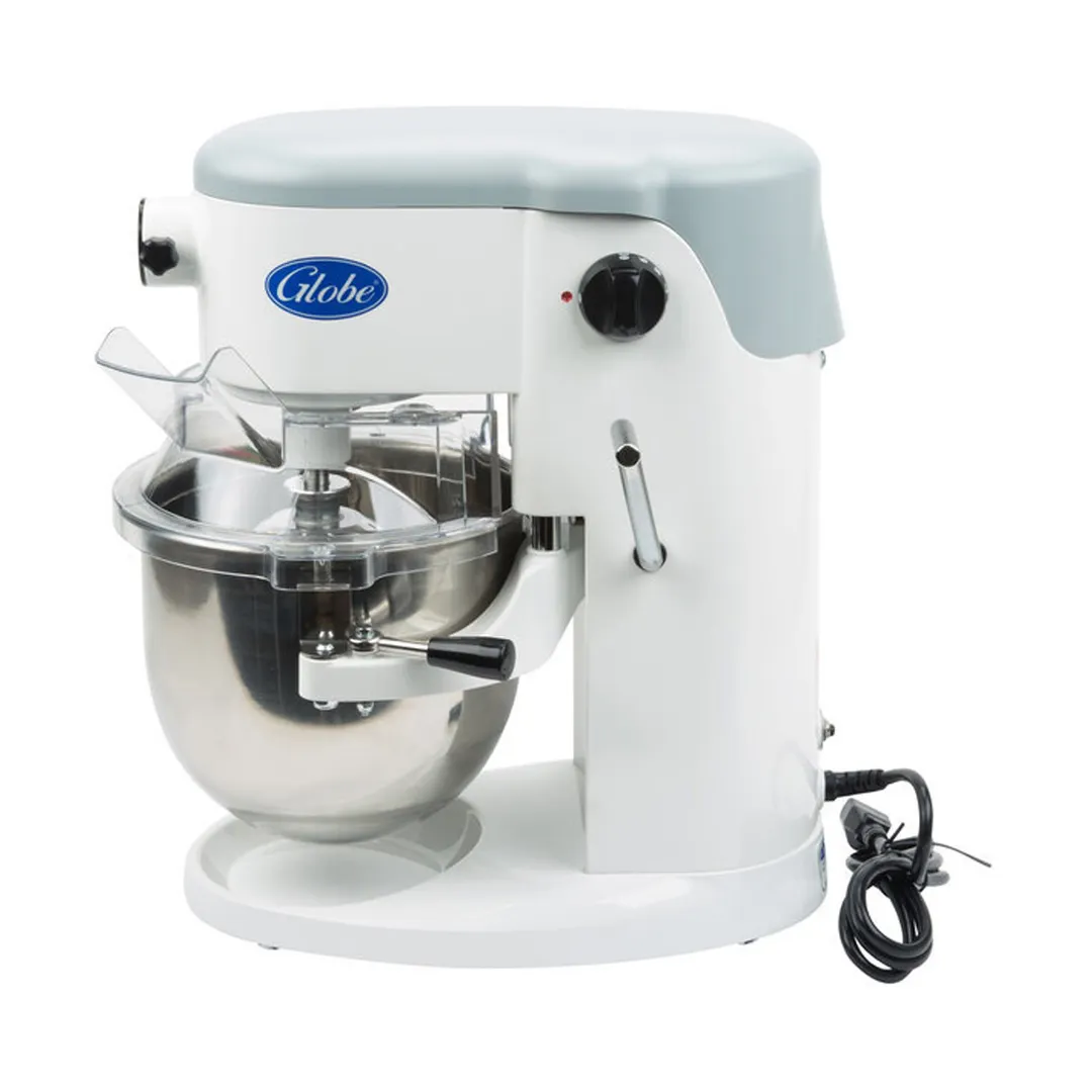 Globe SP05 5 qt Planetary Countertop Mixer, 1 HP, 800W, 10-Speed, #10 Hub