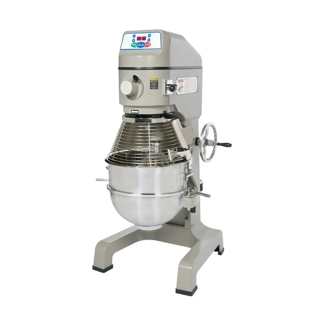Globe SP40 40 qt Planetary Floor Mixer with Timer, 2 HP, 3-Speed, #12 Hub