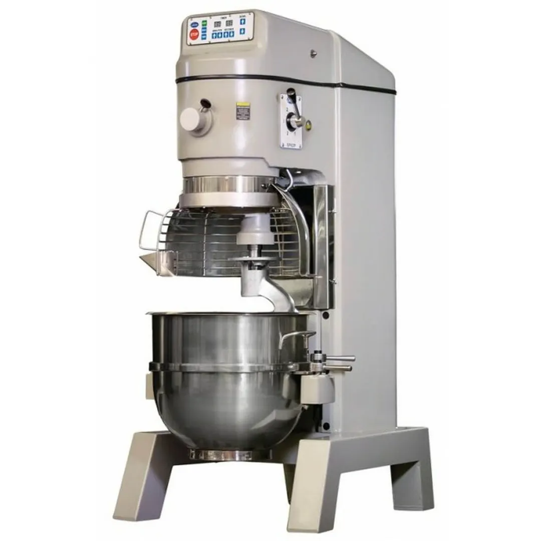 Globe SP62P-4 60 qt Planetary Pizza Floor Mixer with Timer, 3 HP, 4-Speed, #12 Hub