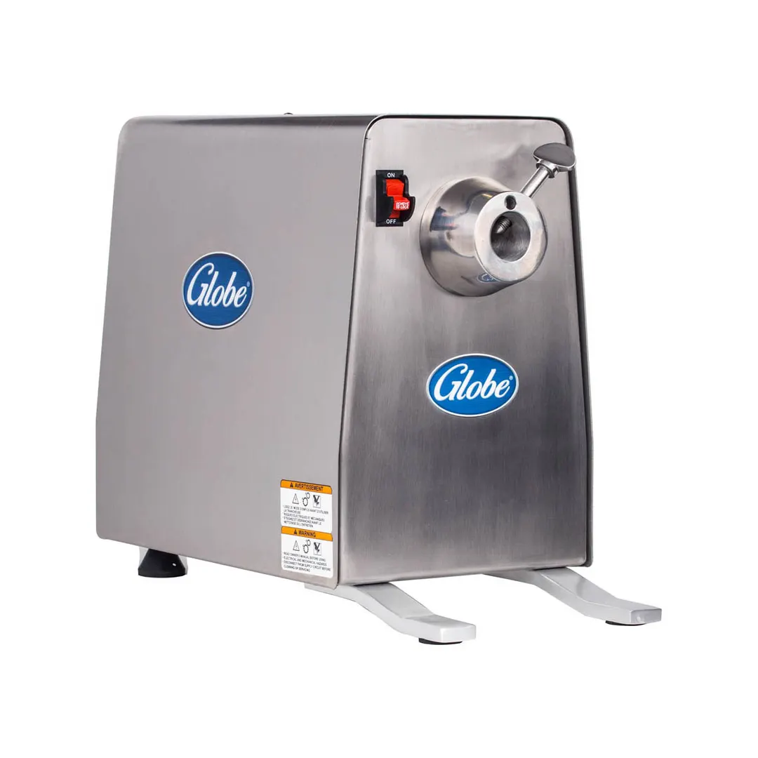 Globe GPD-L Power Drive Unit – 1 HP, 200 RPM, #12 Hub, Stainless Steel, Interlock, 115V 6A, Rubber Feet