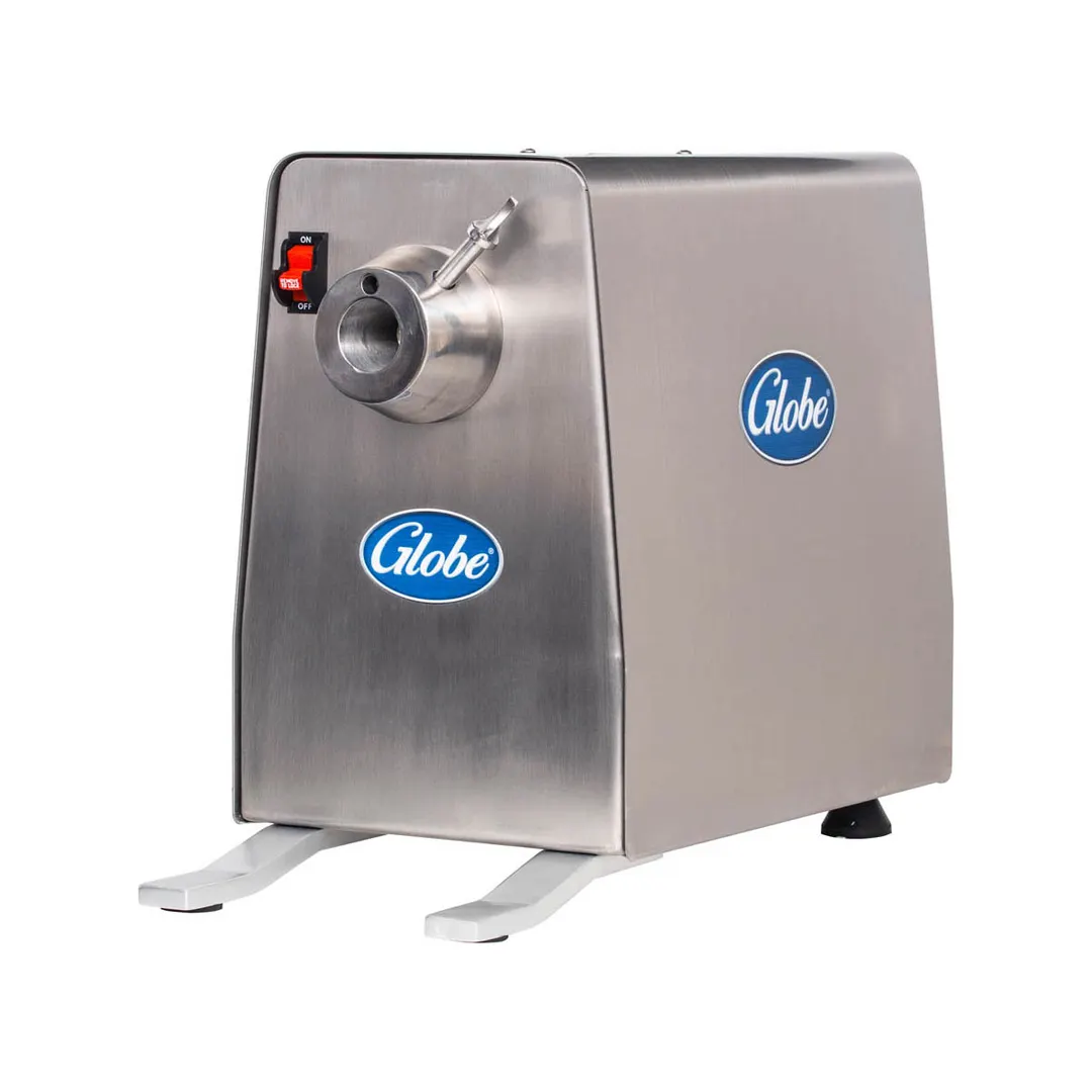 Globe GPD-L Power Drive Unit – 1 HP, 200 RPM, #12 Hub, Stainless Steel, Interlock, 115V 6A, Rubber Feet