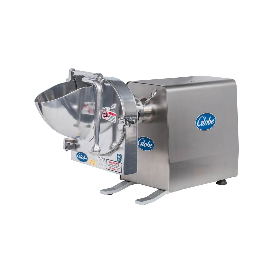 Globe GPD-L Power Drive Unit – 1 HP, 200 RPM, #12 Hub, Stainless Steel, Interlock, 115V 6A, Rubber Feet