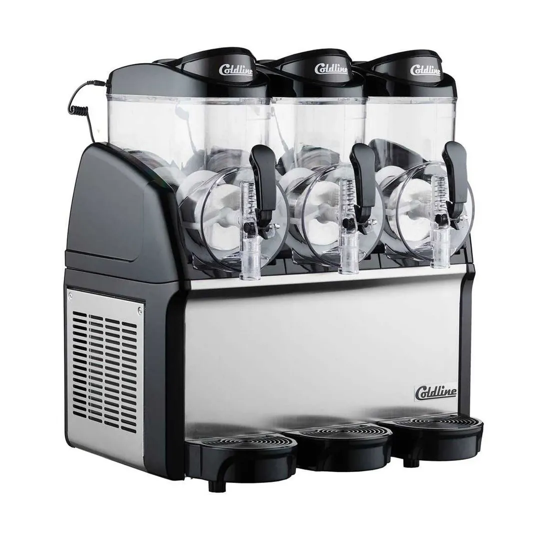 Coldline GRANITA-3N Bowl Type Non-Carbonated Frozen Drink Machine w/3.2 gal - 1250W/115V - Triple