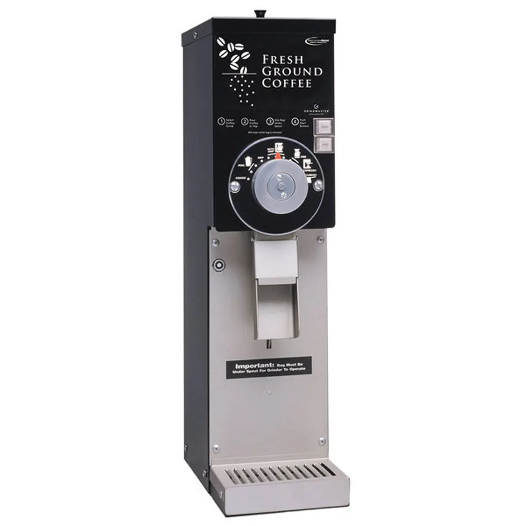 Grindmaster 890BS 7" Wide Space Saver Retail Coffee Grinder