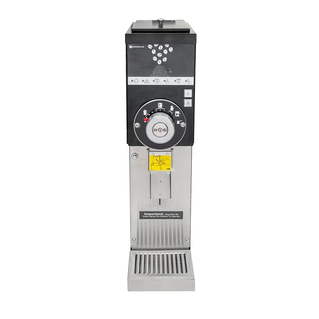 Grindmaster 890T 7.5" Wide Space Saver Retail Coffee Grinder w/ 5.0 lbs. Hopper Capacity