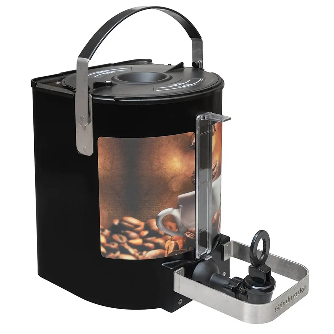 GRINDMASTER AS15 9" Air-Heated Shuttle® Satellite Coffee Warmers & Servers, 1.5 Gal = 192 Oz / Black