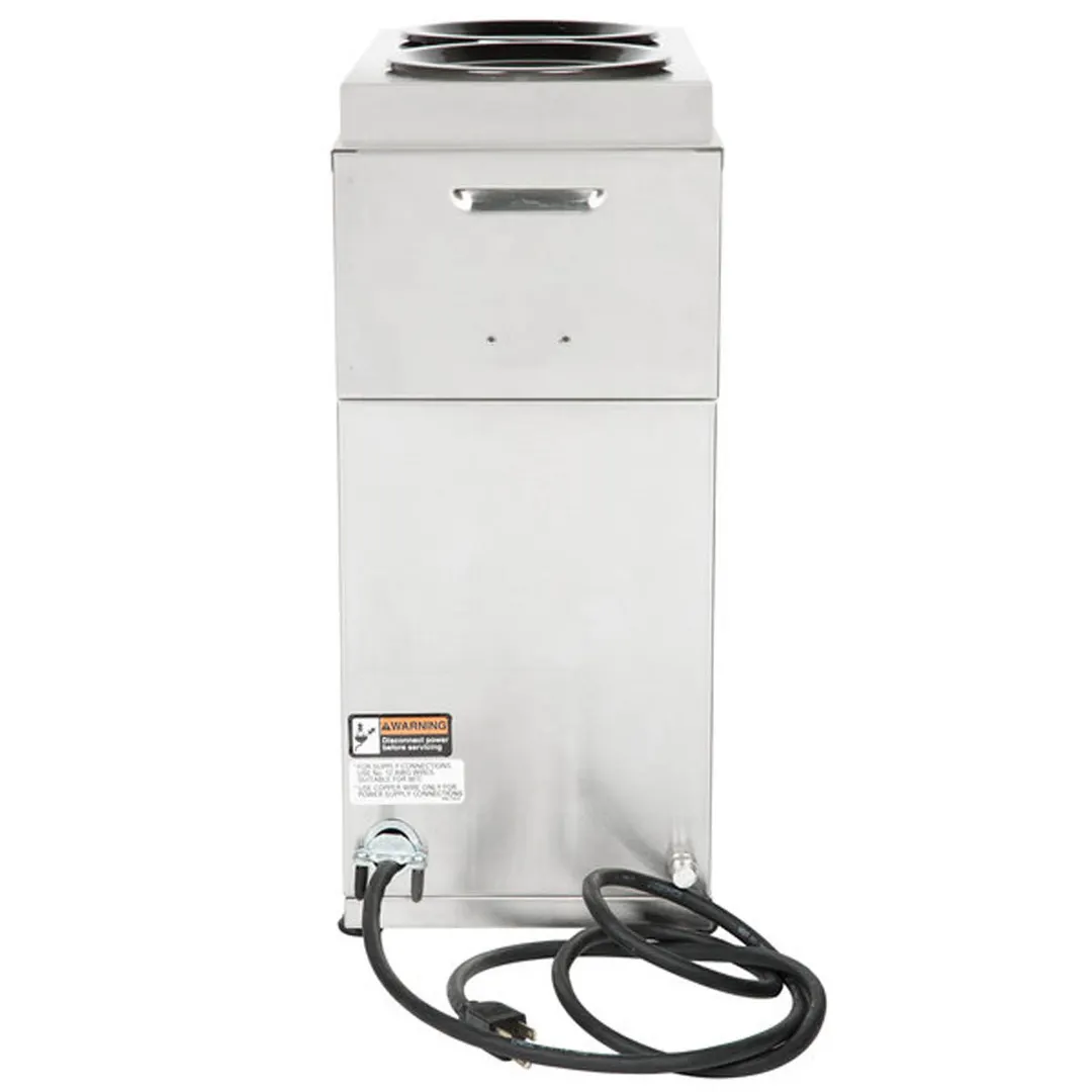 GRINDMASTER B-3-120V Automatic Fill Coffee Brewer for Decanters With Hot Water Faucet, Single