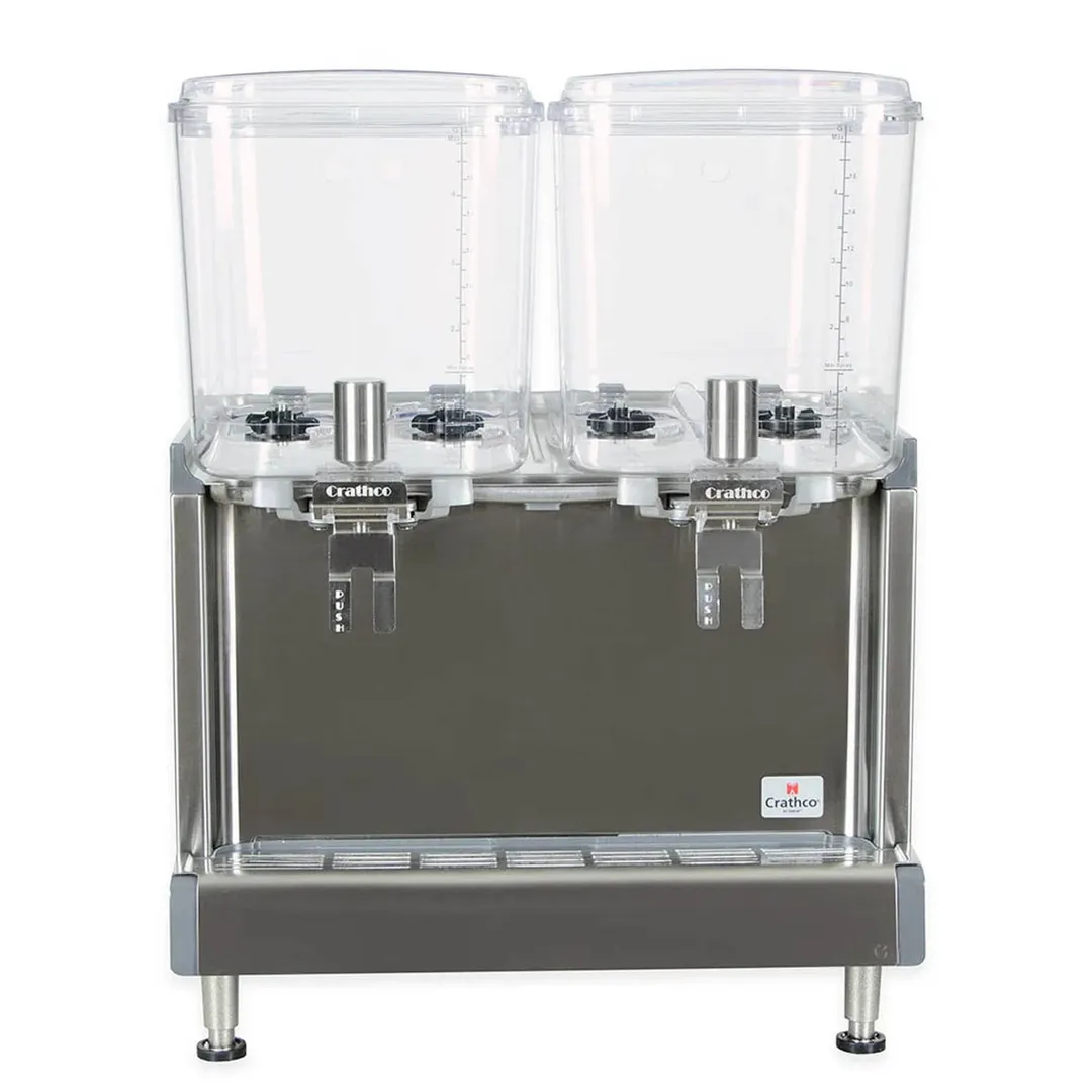 Crathco® CS-2D-16-290 (BPA FREE) Simplicity® Bubbler® Pre-Mix Cold Beverage Dispenser