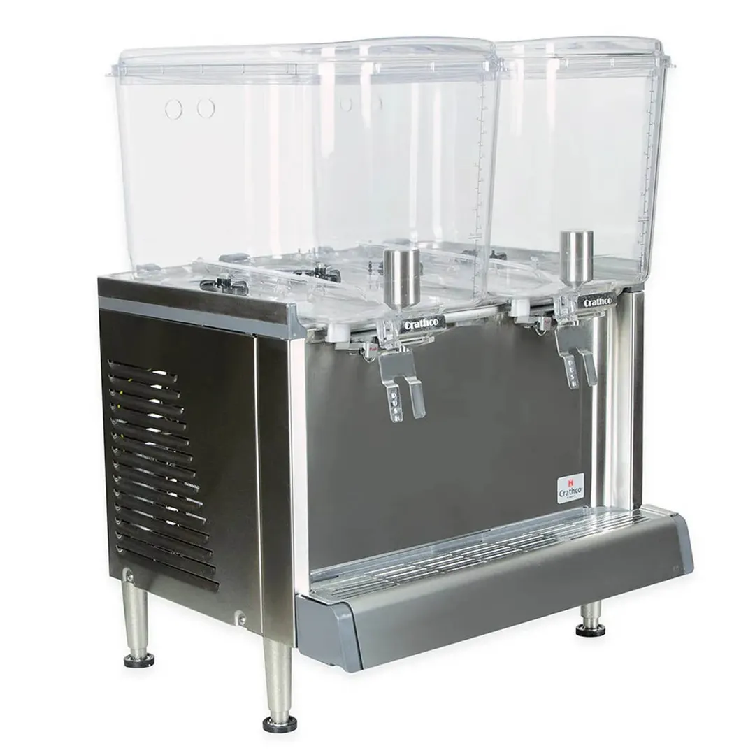 Crathco® CS-2D-16-290 (BPA FREE) Simplicity® Bubbler® Pre-Mix Cold Beverage Dispenser