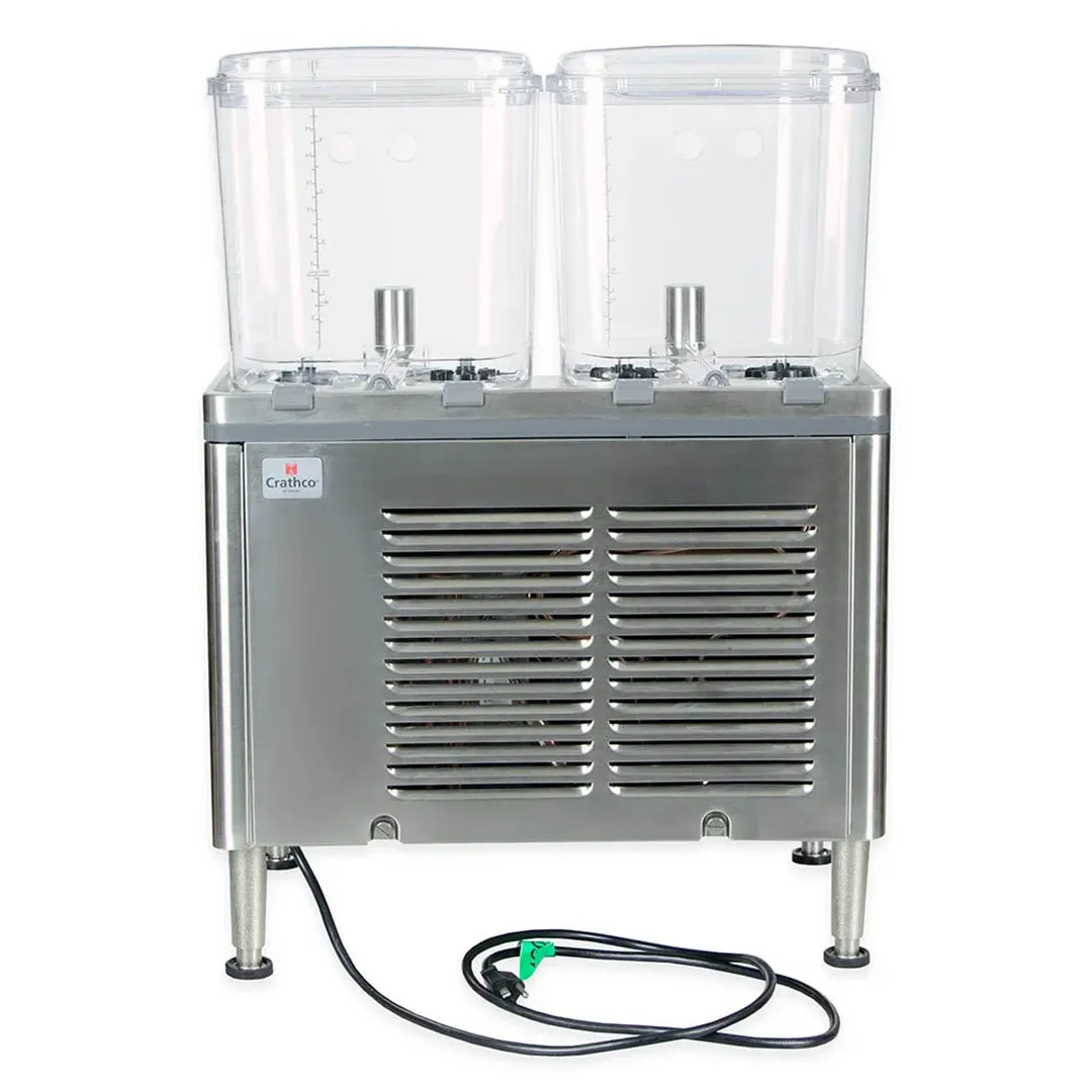 Crathco® CS-2D-16-290 (BPA FREE) Simplicity® Bubbler® Pre-Mix Cold Beverage Dispenser