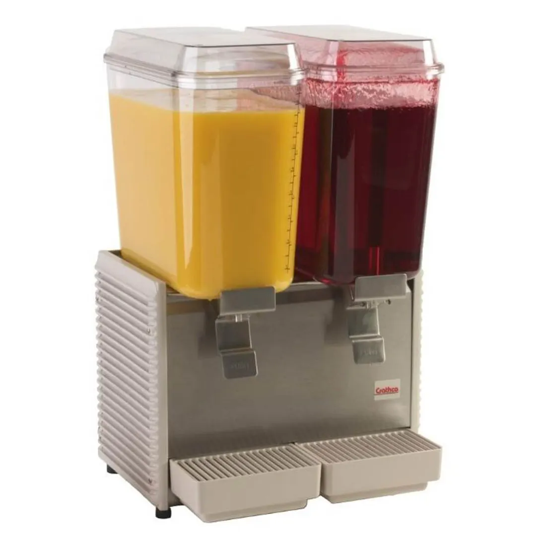 Crathco® D25-4 Pre-Mix Cold Beverage Dispenser, Double Bowl