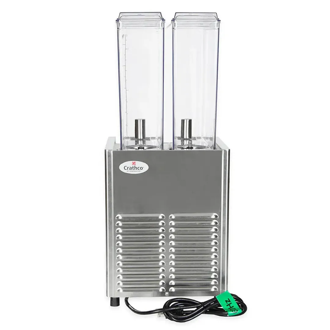 Crathco® E29-3 Classic Bubbler® Mini-Twin Pre-Mix Cold Beverage Dispenser