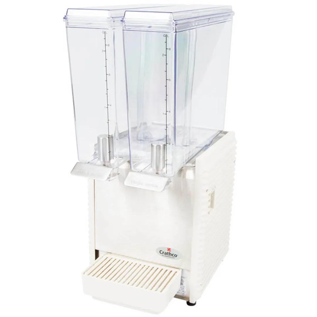 Crathco® E29-4 Classic Bubbler® Mini-Twin Pre-Mix Cold Beverage Dispenser