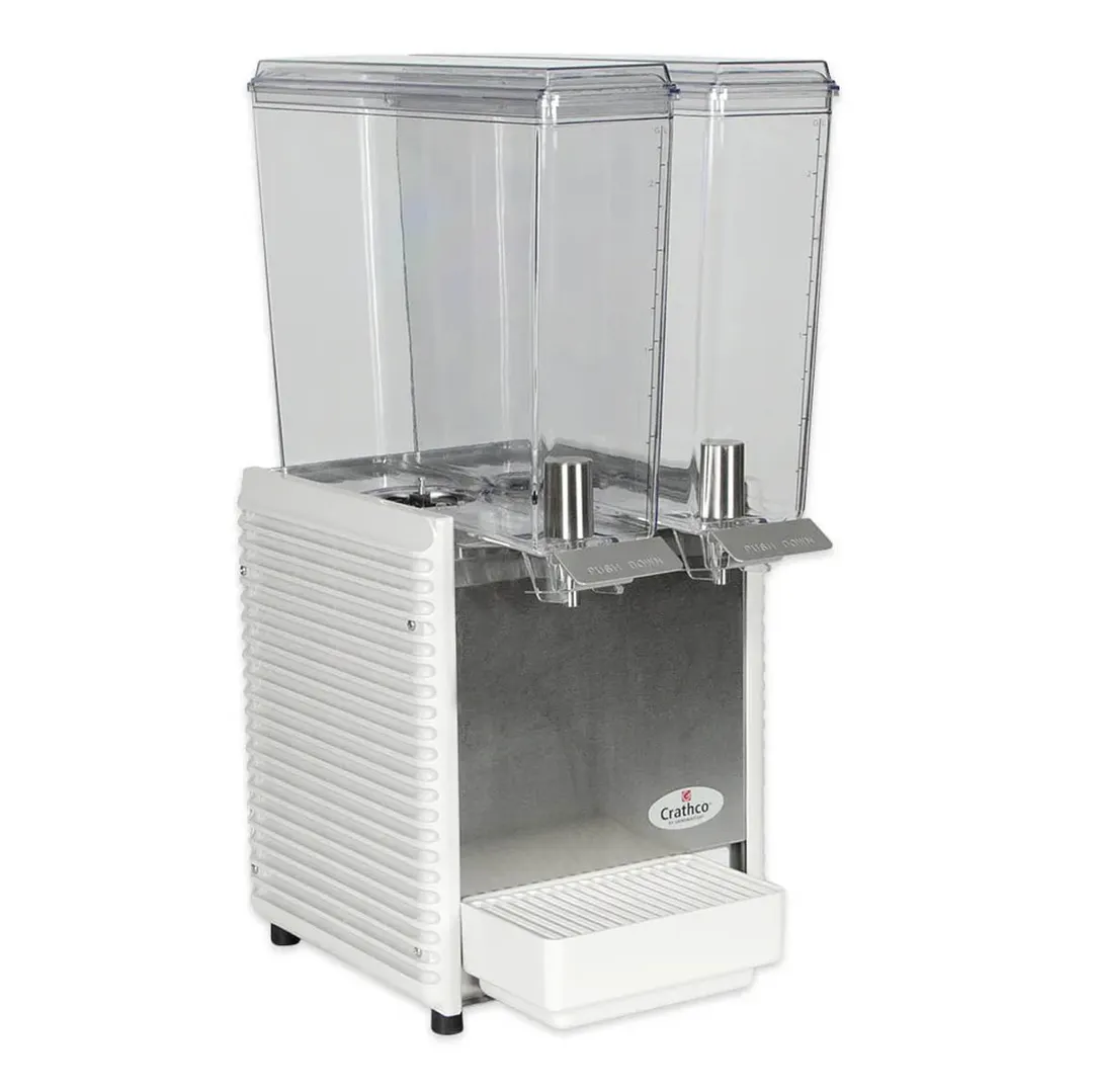 Crathco® E29-4 Classic Bubbler® Mini-Twin Pre-Mix Cold Beverage Dispenser