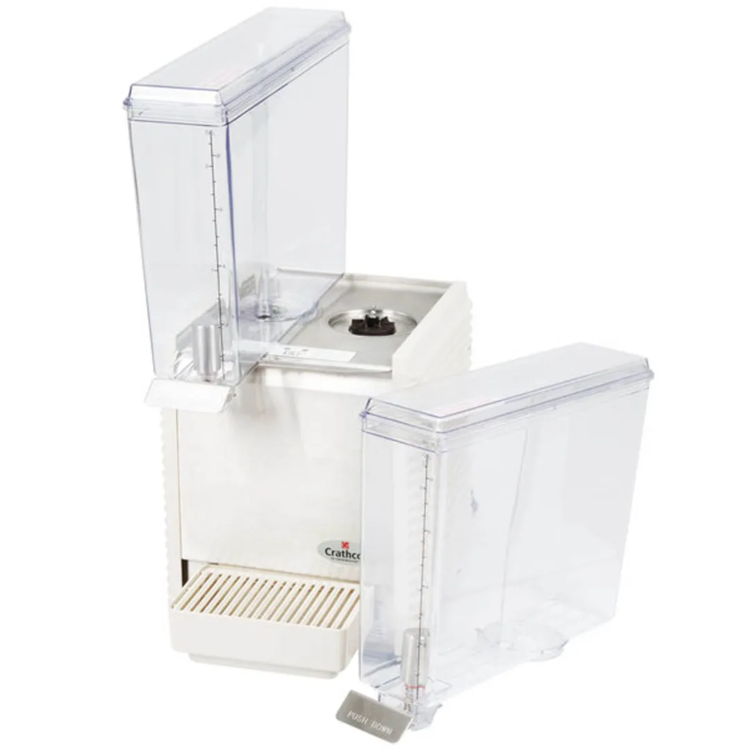 Crathco® E29-4 Classic Bubbler® Mini-Twin Pre-Mix Cold Beverage Dispenser