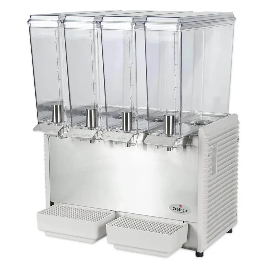 Crathco® E49-4 Classic Bubbler® Mini-Quad Pre-Mix Cold Beverage Dispenser