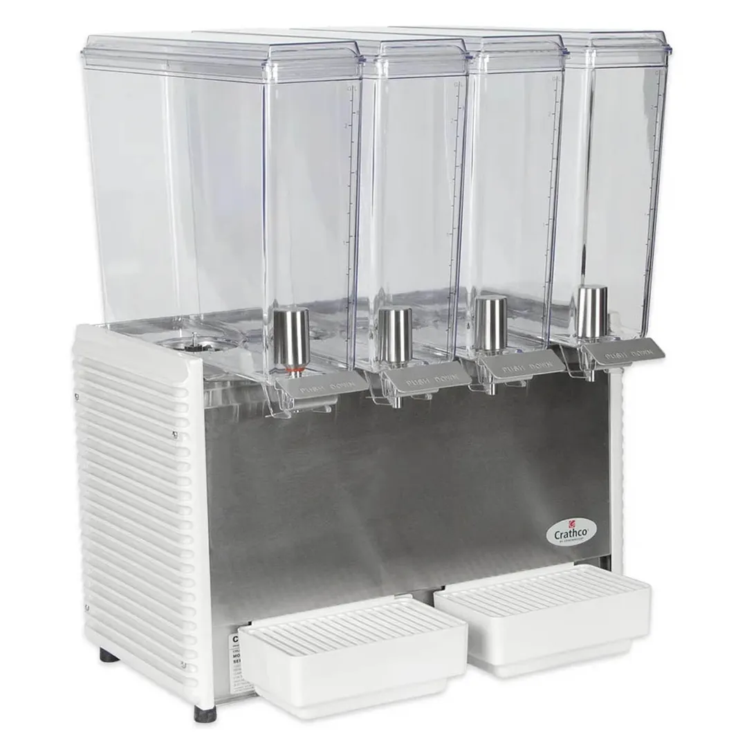 Crathco® E49-4 Classic Bubbler® Mini-Quad Pre-Mix Cold Beverage Dispenser