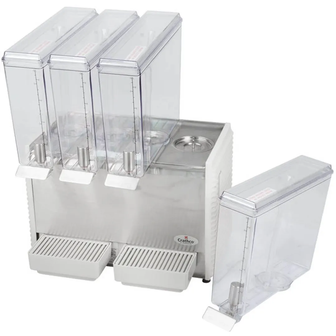 Crathco® E49-4 Classic Bubbler® Mini-Quad Pre-Mix Cold Beverage Dispenser