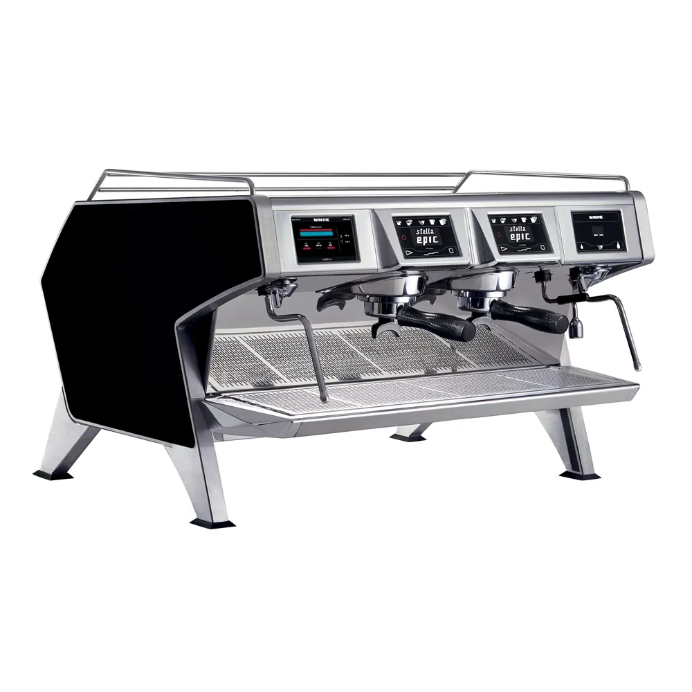 GRINDMASTER Beverage EPIC 2 BLACK Espresso Cappuccino Machine - 2 group / Automatic