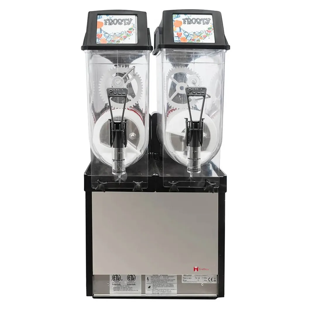 Crathco® Frosty 2 Bowl Type Frozen Granita Dispenser w/3.2 gal - 1060W/115V - Double