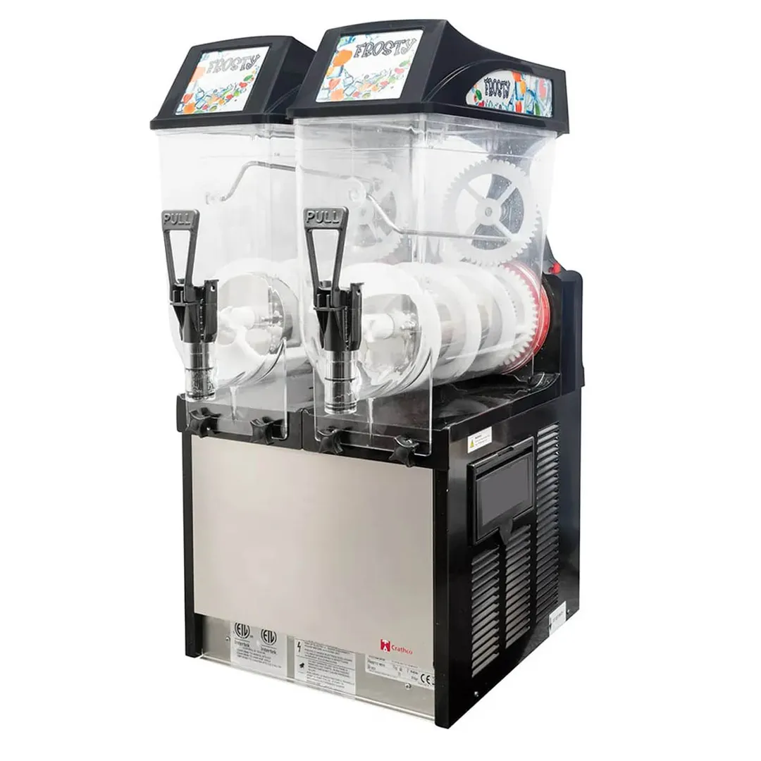 Crathco® Frosty 2 Bowl Type Frozen Granita Dispenser w/3.2 gal - 1060W/115V - Double