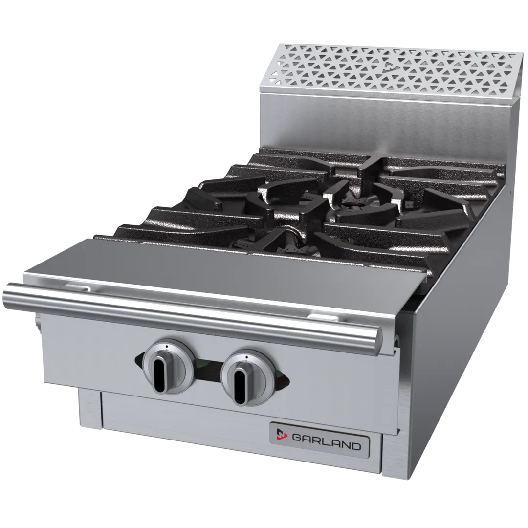 Garland US Range C18-7M 18" Gas Heavy Duty Range w/ (2) Open Burners, Modular, 80.000 BTU