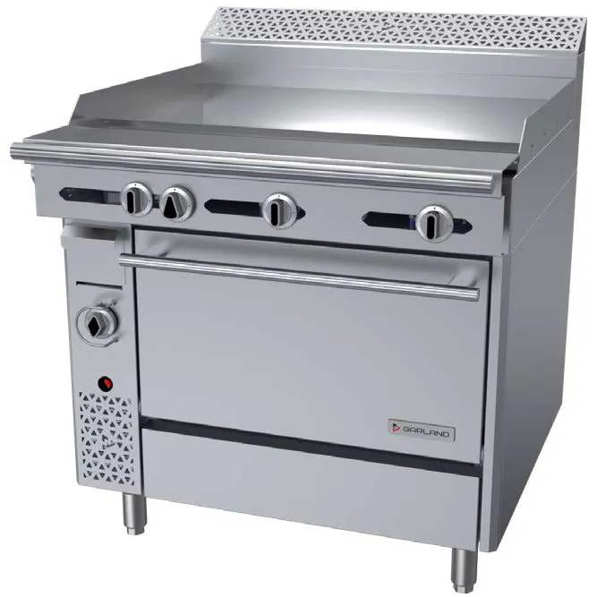Garland US Range C36-1-1C Garland Cuisine Series Heavy Duty Range, Gas, 36"