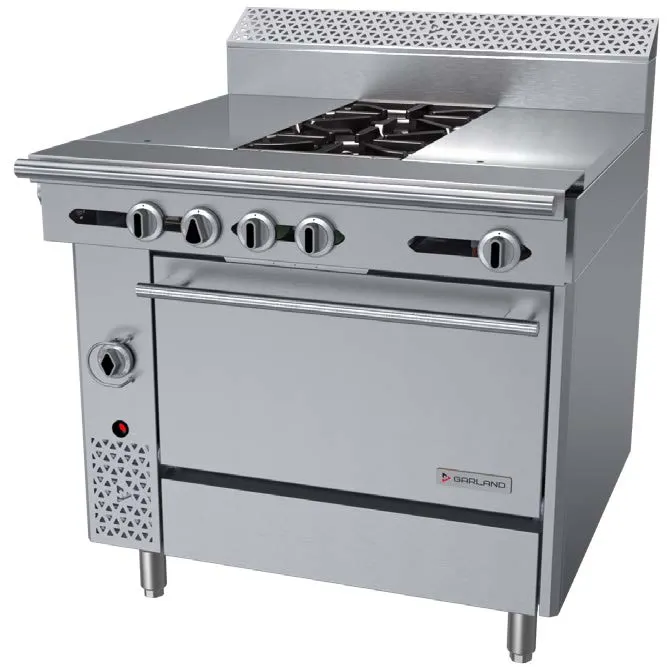 Garland US Range C36-12R Garland Cuisine Series Heavy Duty Range, Gas