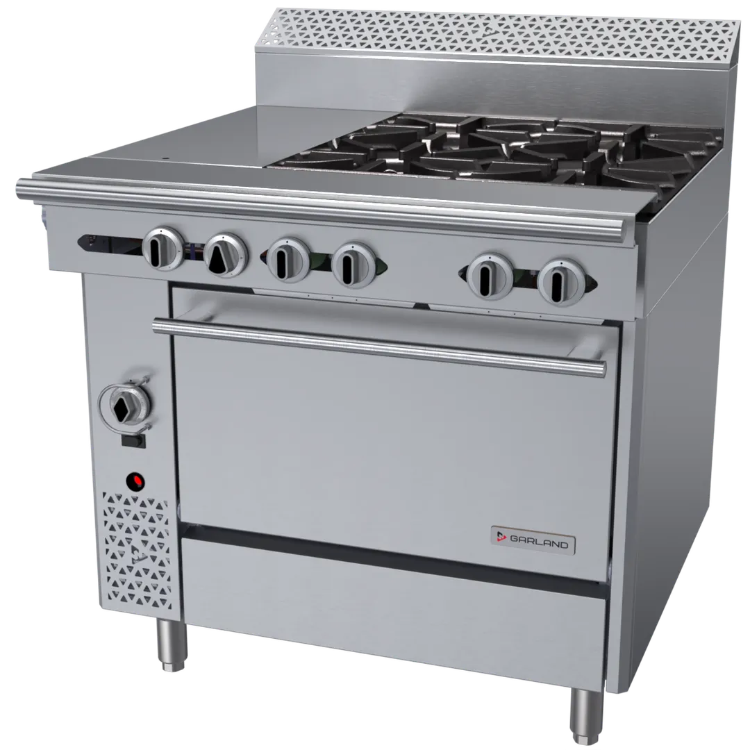 Garland US Range C36-13C Garland Cuisine Series Heavy Duty Range, Gas, 36"